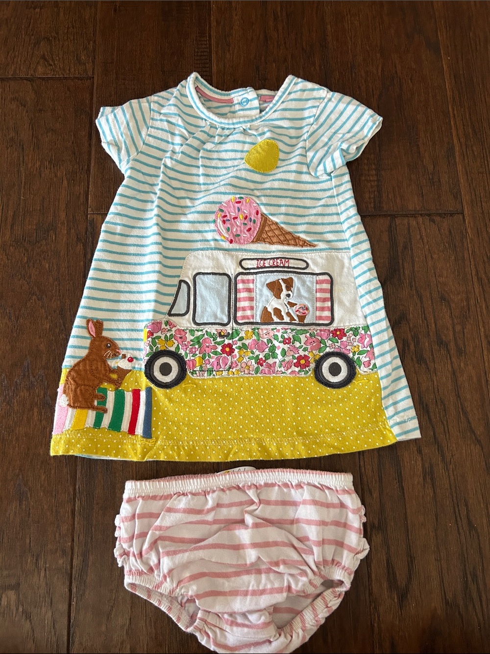 Baby Biden Dress and Bloomers 9-12m